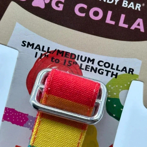 Dylans Candy Bar Pet Apparel Dog Collar Size Small/Medium 11” To 15” Length - Picture 3 of 5